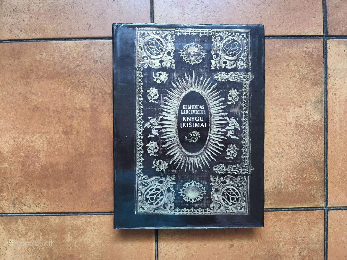 Knyga iš Lietuvos įžymybės bibliotekos