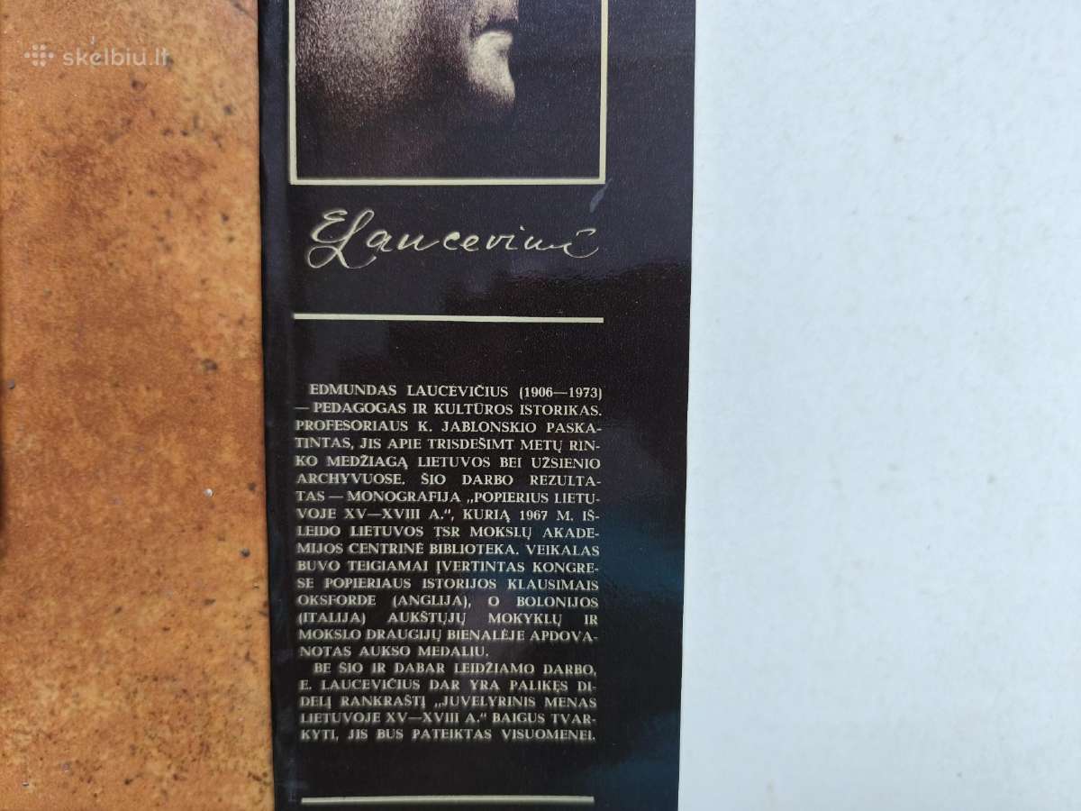 Knyga iš Lietuvos įžymybės bibliotekos - nuotraukos Nr. 3
