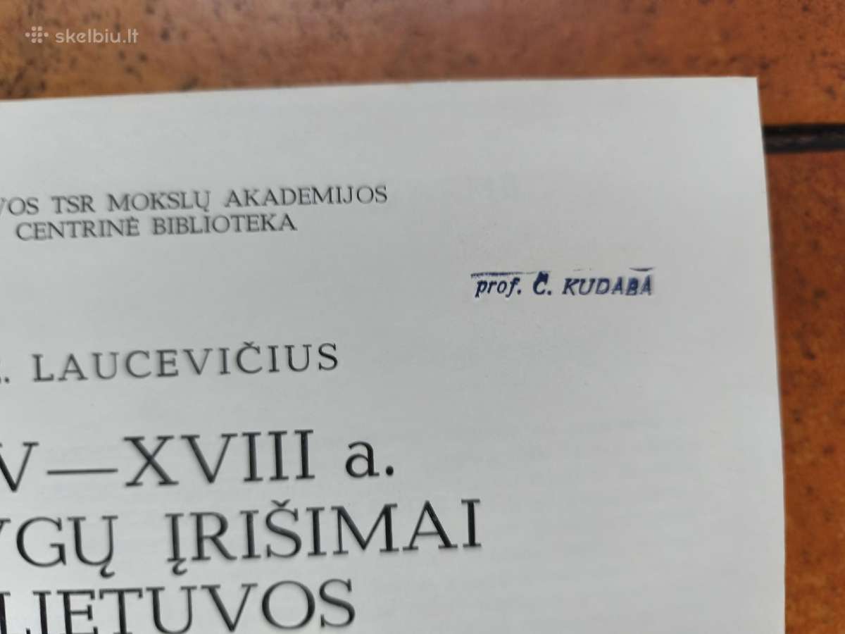 Knyga iš Lietuvos įžymybės bibliotekos - nuotraukos Nr. 5