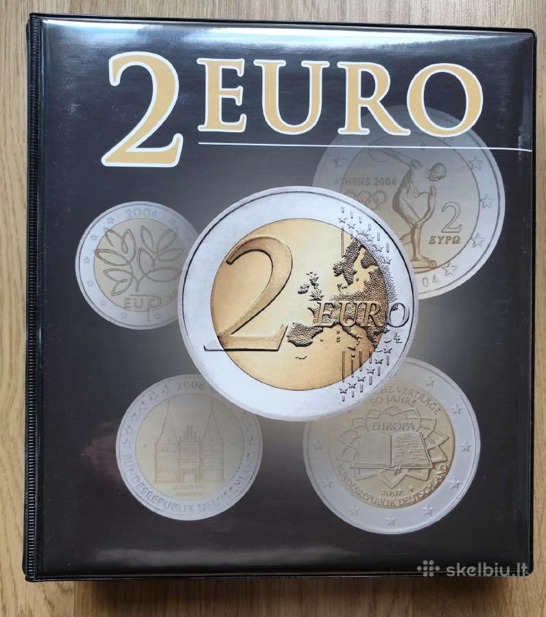 Albumai monetoms ir euro monetų rinkiniai - nuotraukos Nr. 4
