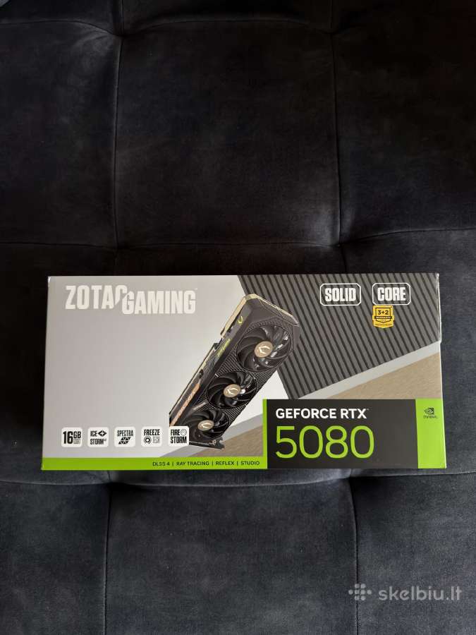 Zotac Gaming Geforce Rtx 5080 Solid Core