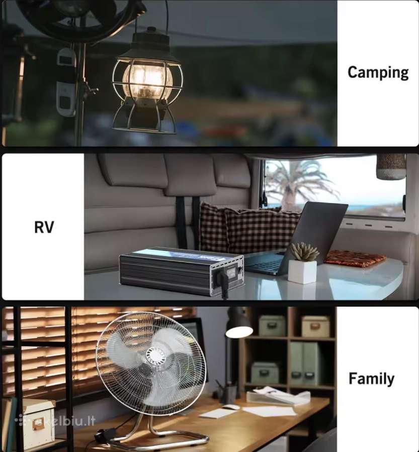 Fdik 5000w(2500w) inverteris/инвертор 12/24v - nuotraukos Nr. 7