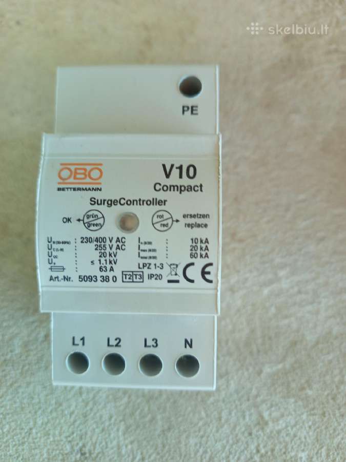 Obo Bettermann V10 Compact viršįtampio ribotuvas