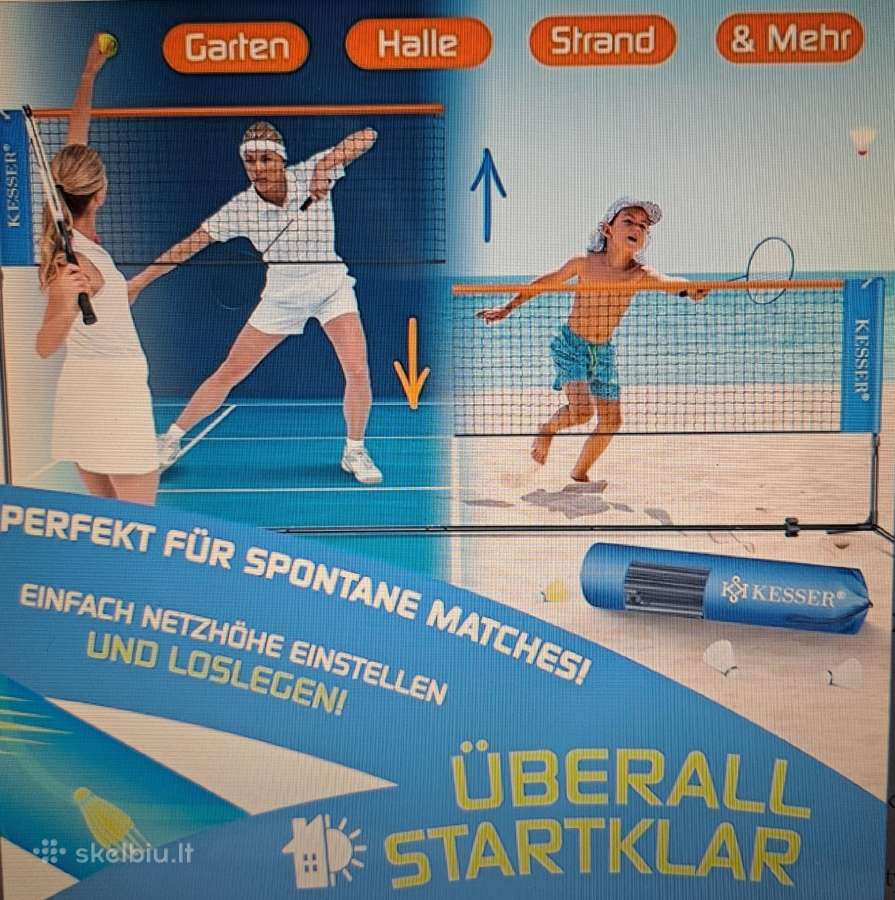 Naujas lauko badmintono kompl,stalo teniso raketės