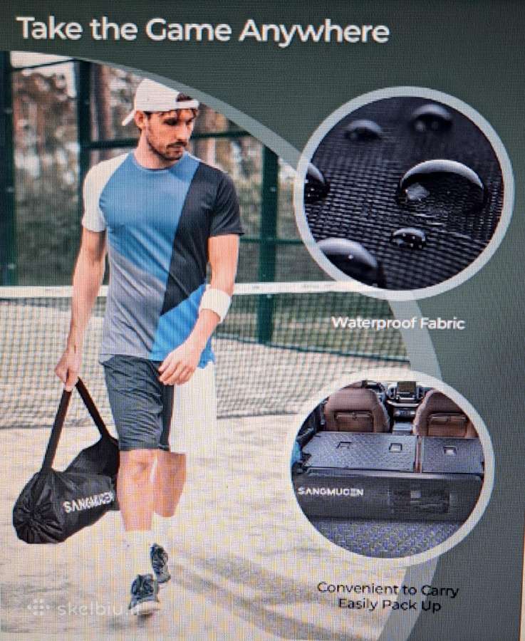 Naujas lauko badmintono kompl,stalo teniso raketės - nuotraukos Nr. 6