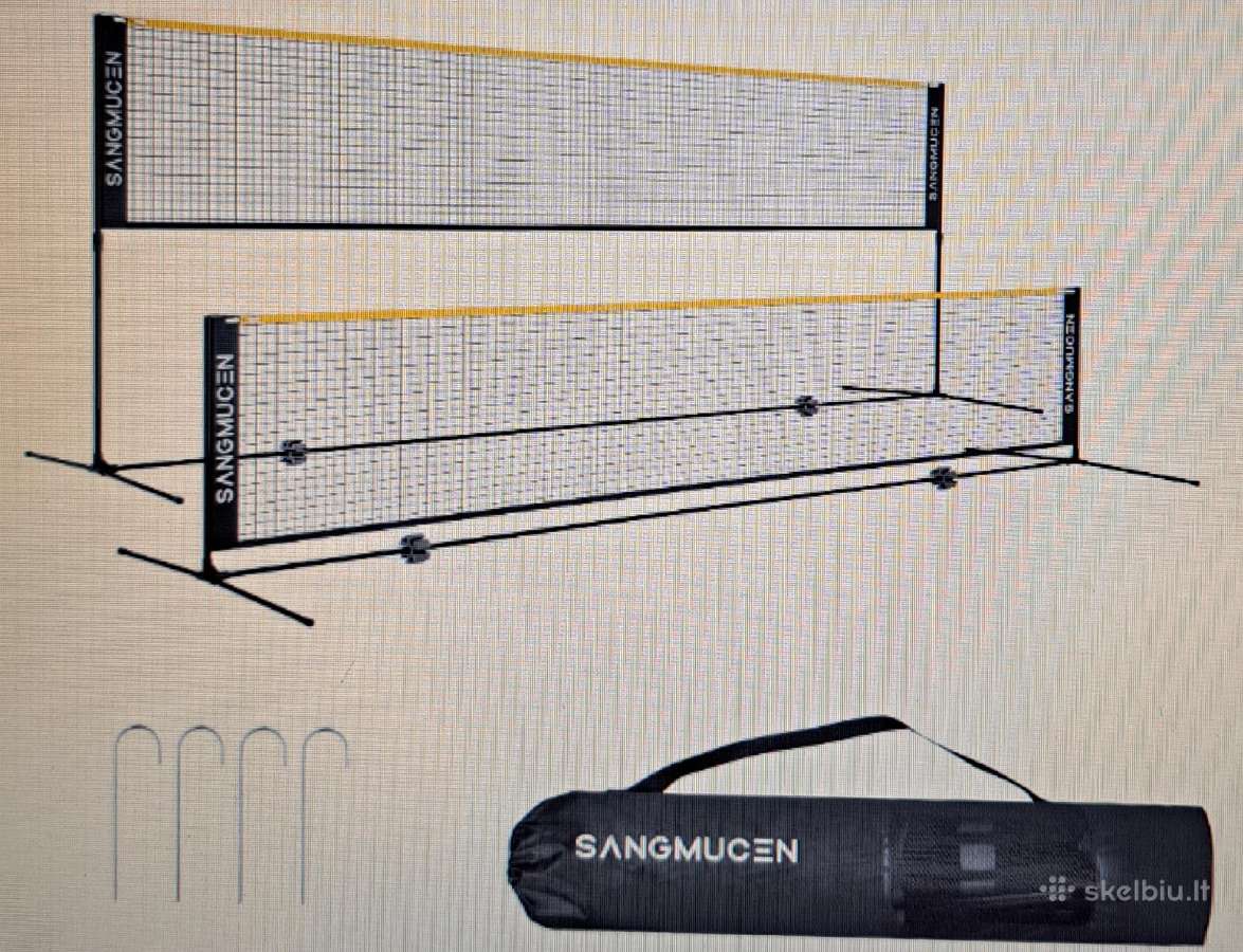Naujas lauko badmintono kompl,stalo teniso raketės - nuotraukos Nr. 9