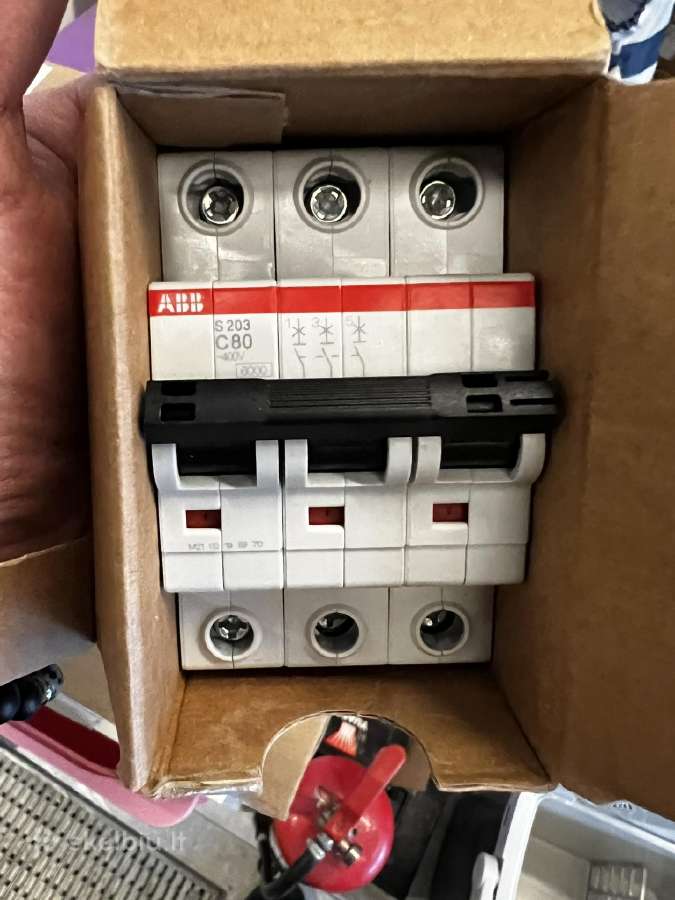 Automatas 3p 80a S203-c80 - Abb
