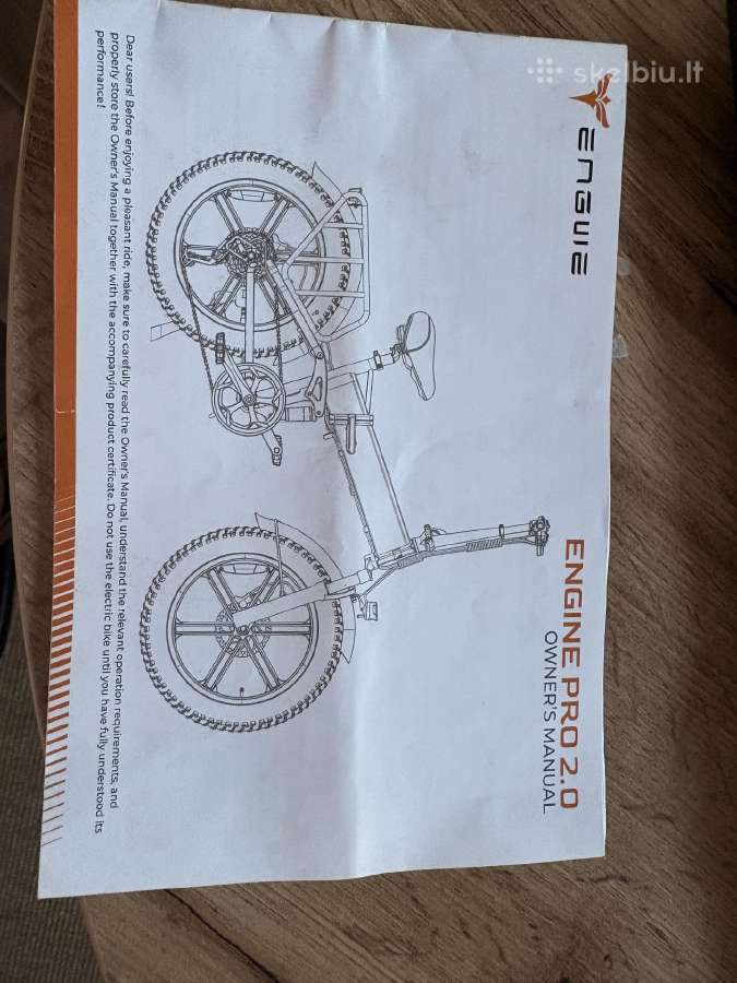 Engwe engine pro 2.0 - nuotraukos Nr. 6