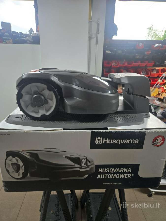 Visiškai nenaudotas vejos robotas Husqvarna - nuotraukos Nr. 2