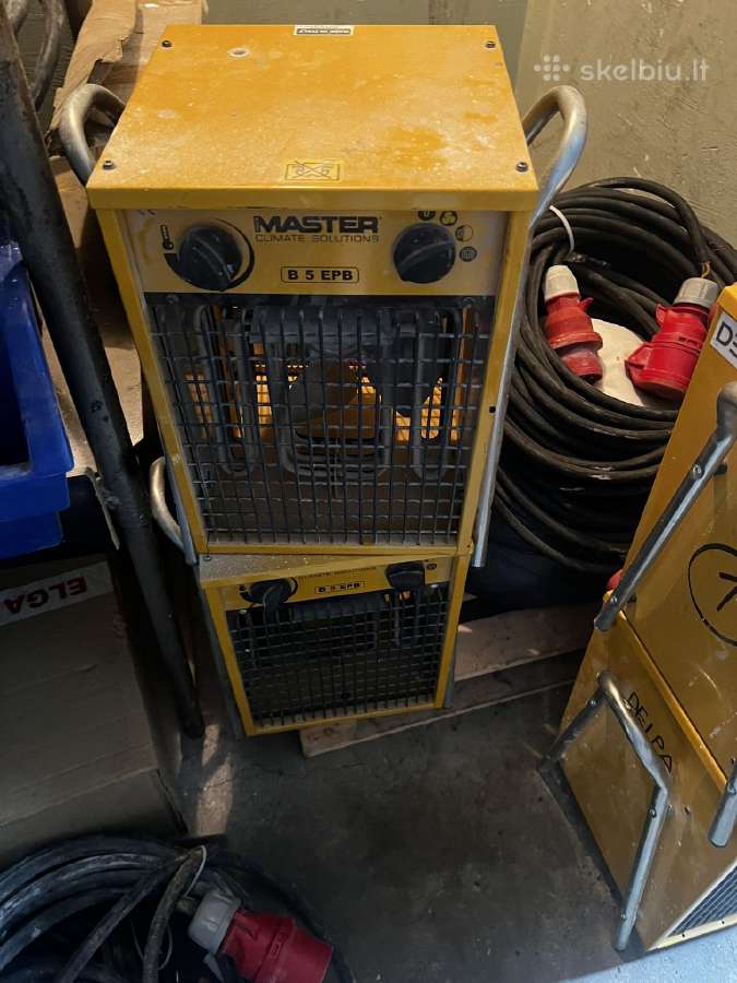 Elektrinis šildytuvas Master 5 kw, 400 V