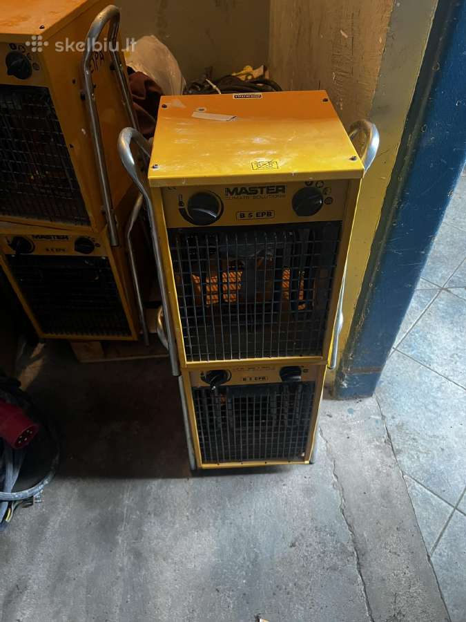 Elektrinis šildytuvas Master 5 kw, 400 V - nuotraukos Nr. 2
