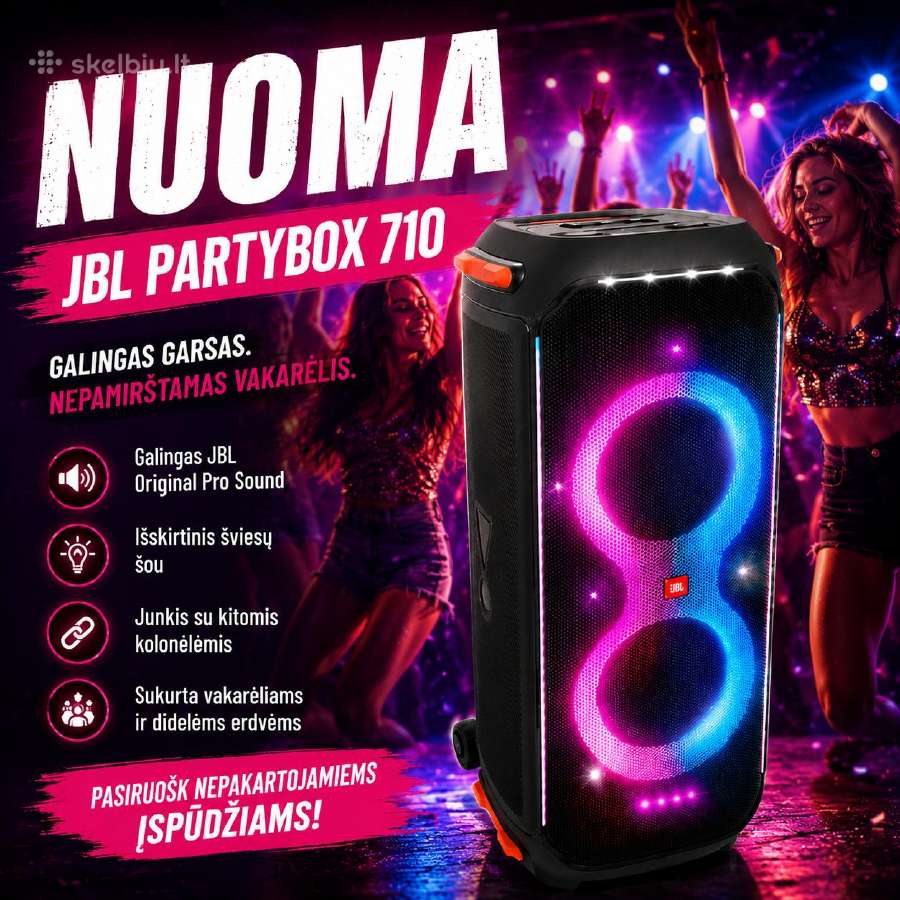 Jbl kolonėles nuoma