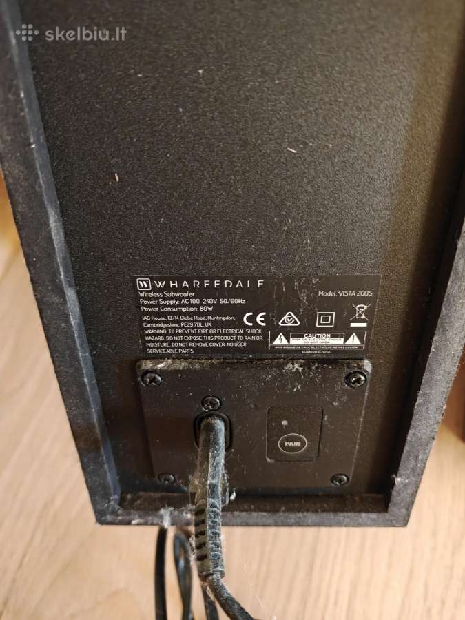 Rotel Ra-311 stiprintuvas + wharfedale sub'as - nuotraukos Nr. 4