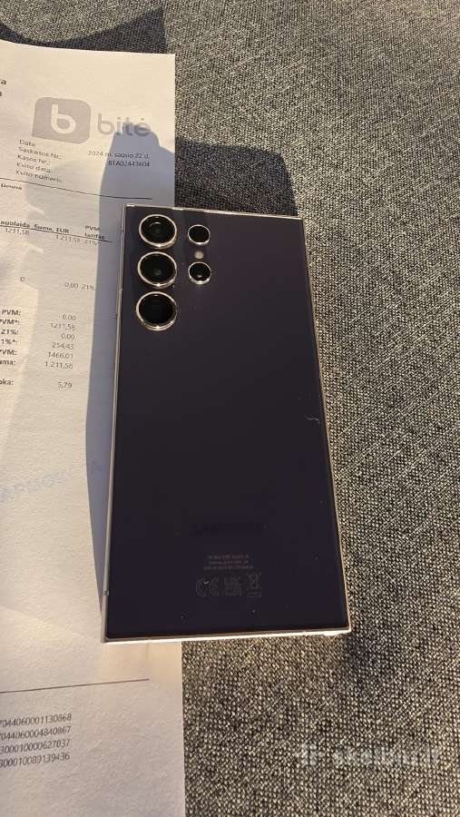 Samsung S24 Ultra 512gb Titanium Violet - nuotraukos Nr. 2