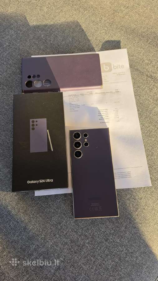 Samsung S24 Ultra 512gb Titanium Violet - nuotraukos Nr. 8