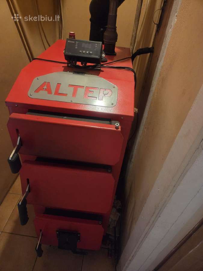 Naudotas kieto kuro katilas "altep"