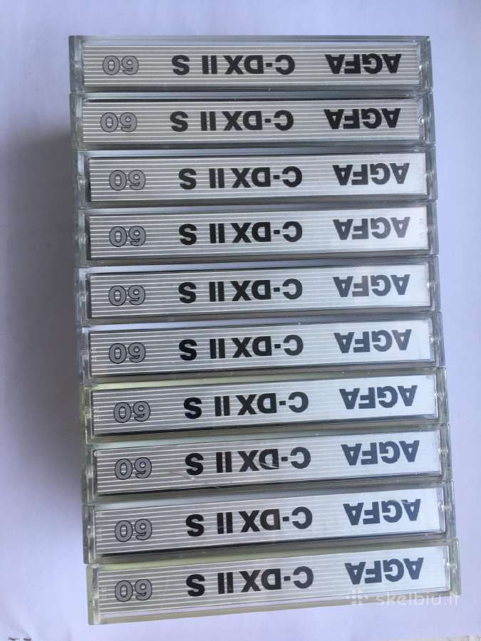 10 Vienetu Agfa Super Cromo Kaseciu