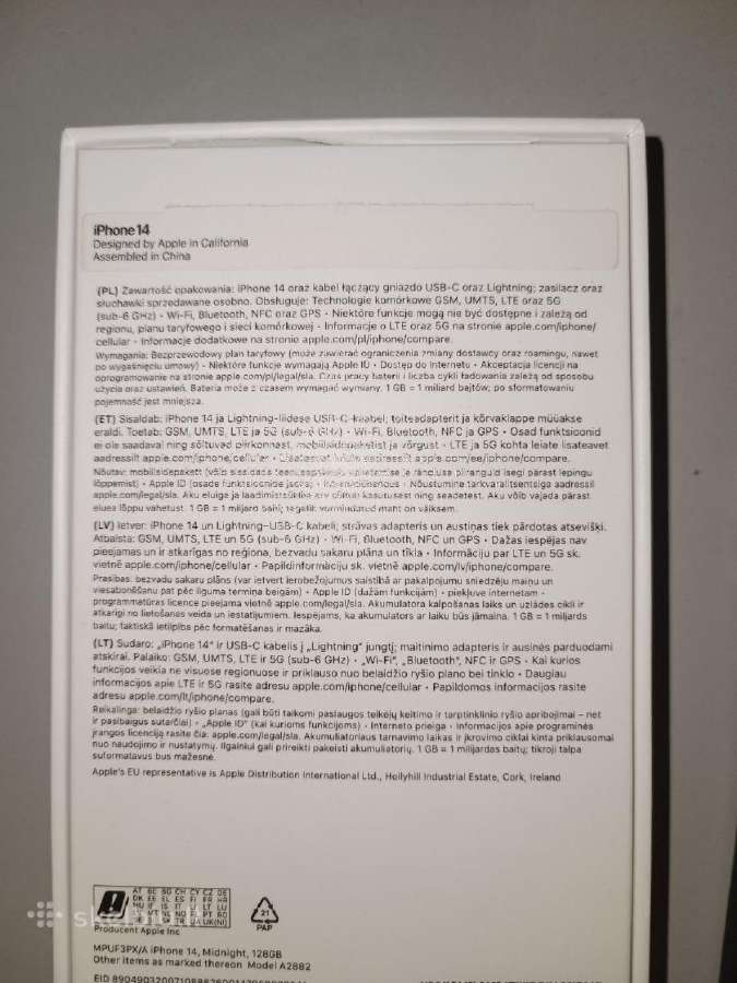 iPhone 14 - nuotraukos Nr. 12
