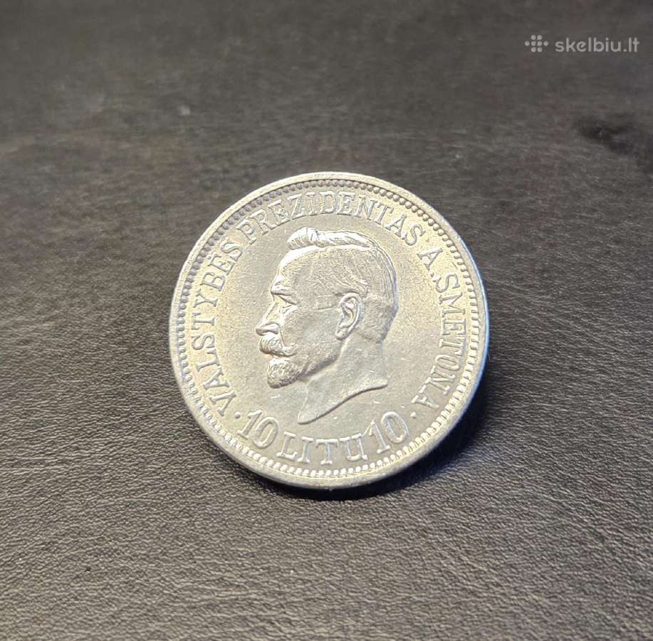10 litų 1938 Lietuva - Smetona - nuotraukos Nr. 3