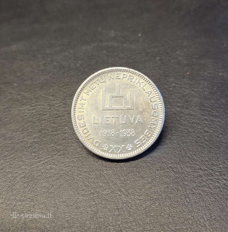 10 litų 1938 Lietuva - Smetona - nuotraukos Nr. 4