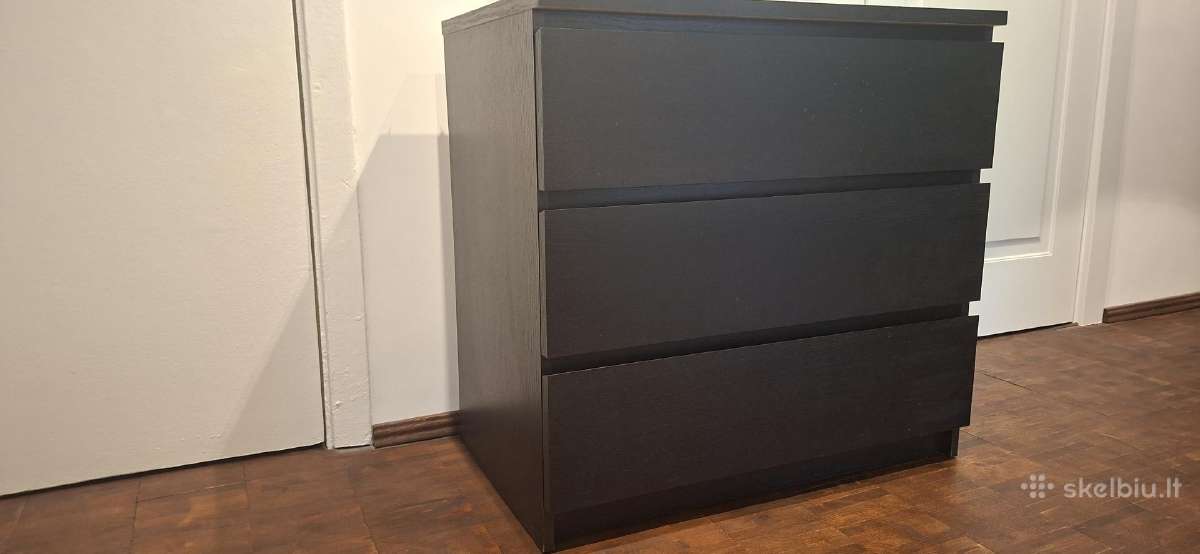 Komoda su 3 stalčiais iš Ikea
