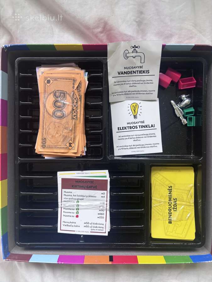 Monopoly stalo žaidimas - nuotraukos Nr. 3