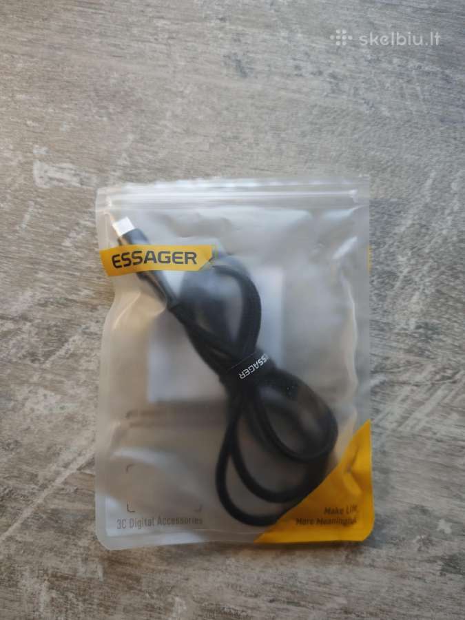 Essager 60w 1m laidas type c - nuotraukos Nr. 2
