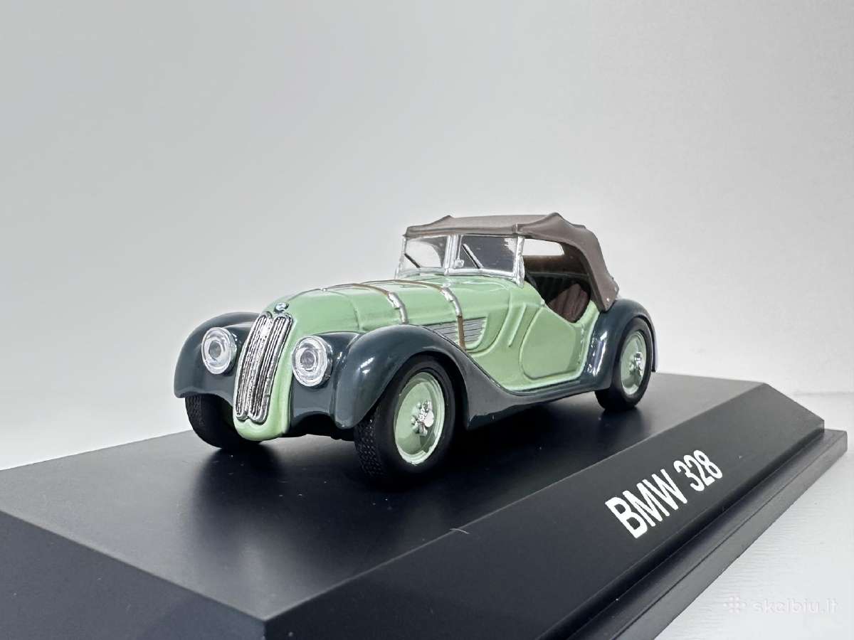 Bmw 328 Roadster žalia 1:43 Schuco - nuotraukos Nr. 3