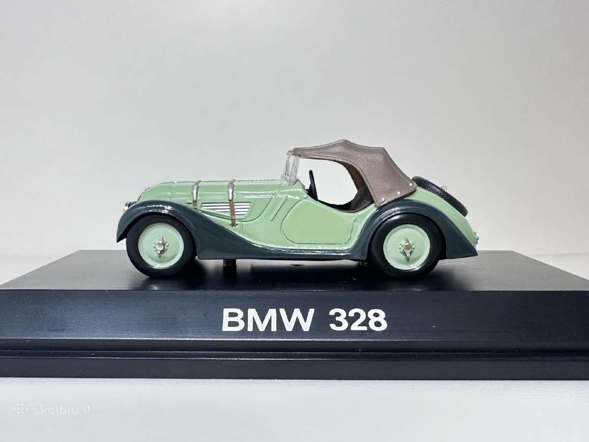 Bmw 328 Roadster žalia 1:43 Schuco - nuotraukos Nr. 4