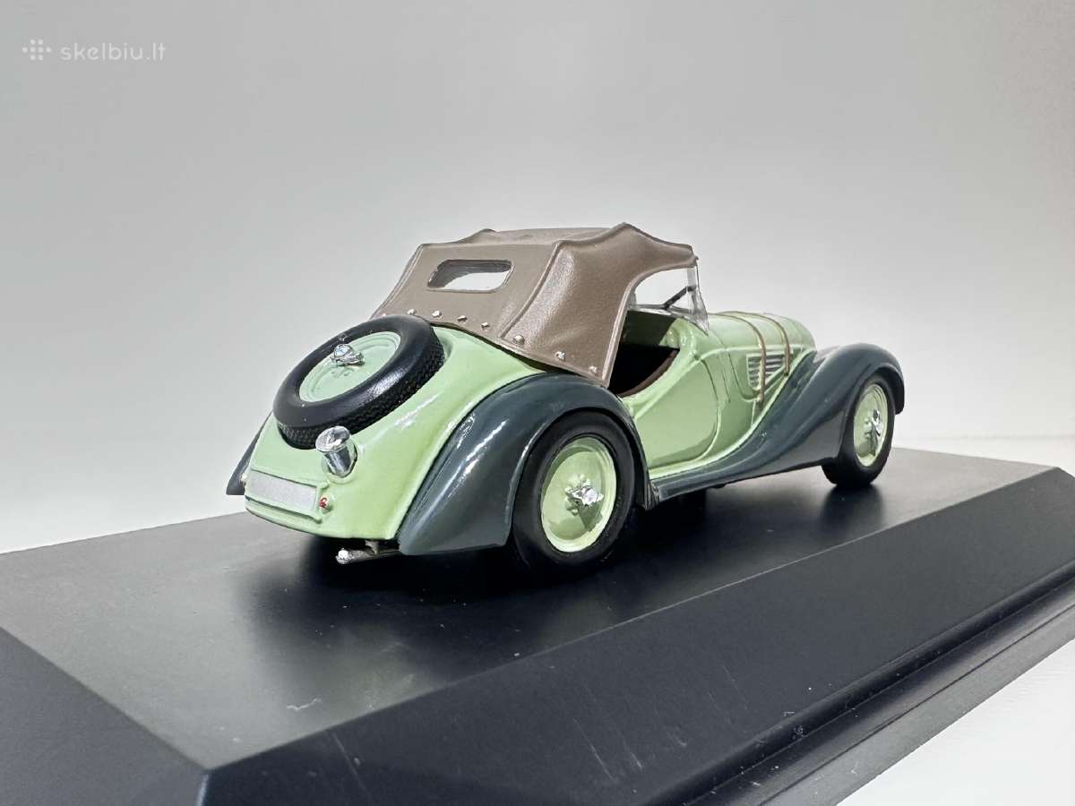 Bmw 328 Roadster žalia 1:43 Schuco - nuotraukos Nr. 5