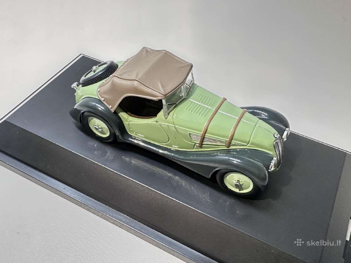 Bmw 328 Roadster žalia 1:43 Schuco - nuotraukos Nr. 6