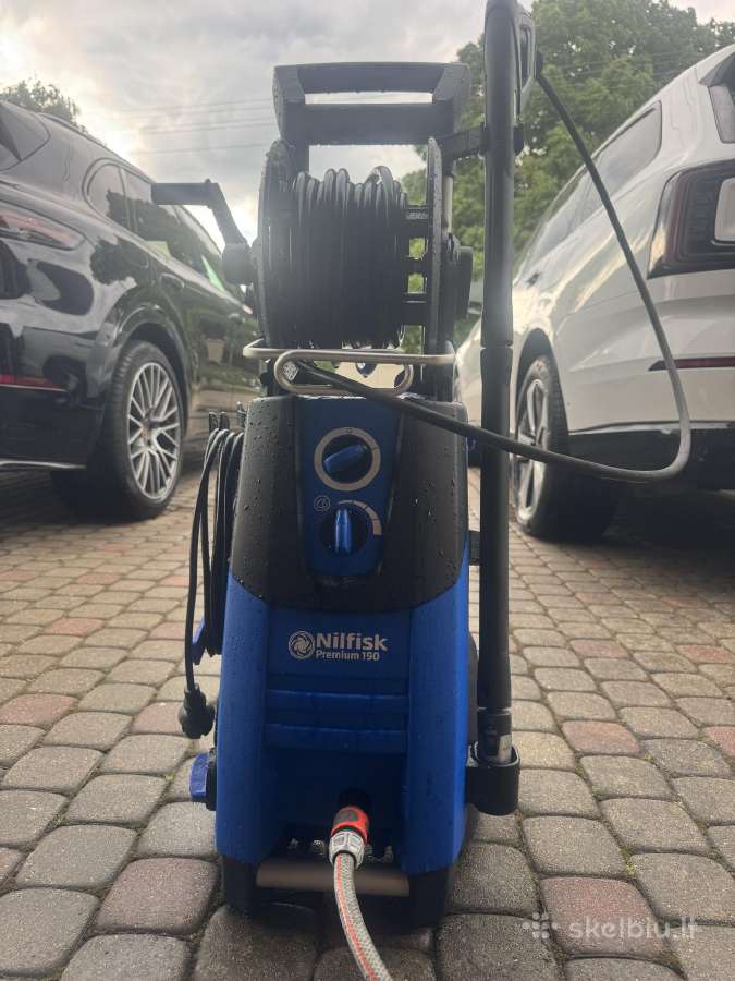 Aukšto slėgio plovimo aparatas Nilfisk 190 premium - nuotraukos Nr. 6