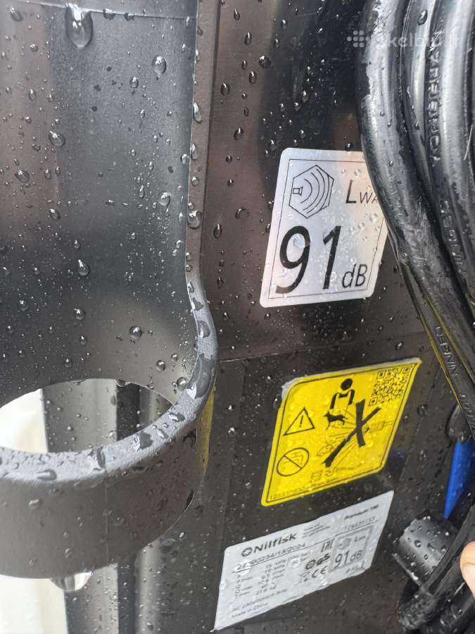 Aukšto slėgio plovimo aparatas Nilfisk 190 premium - nuotraukos Nr. 9
