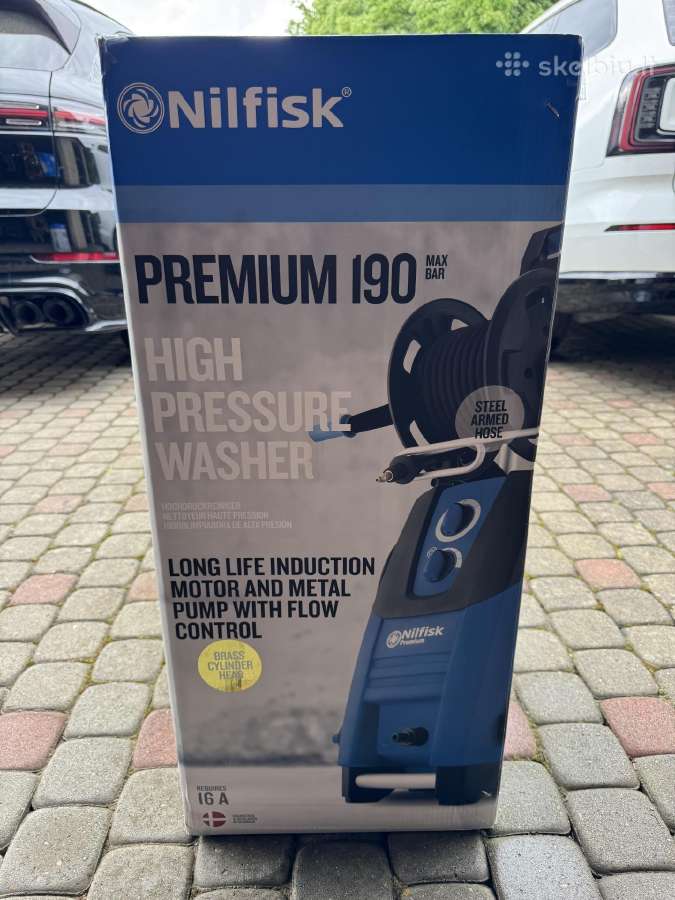 Aukšto slėgio plovimo aparatas Nilfisk 190 premium - nuotraukos Nr. 15
