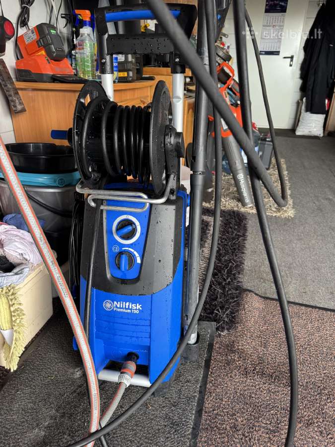 Aukšto slėgio plovimo aparatas Nilfisk 190 premium - nuotraukos Nr. 17