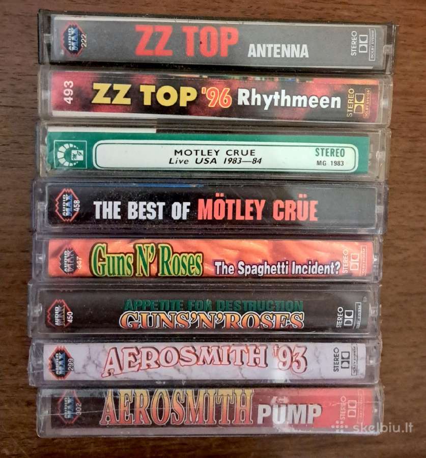 Motley Crue, Zz Top, Aerosmith, Guns'n'roses Mc's - nuotraukos Nr. 2