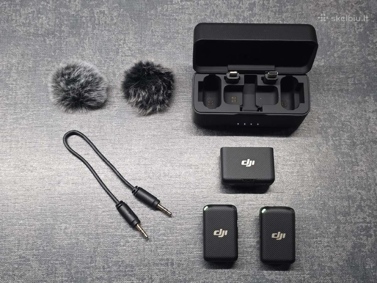 Dji Mic komplektas 2tx 1rx