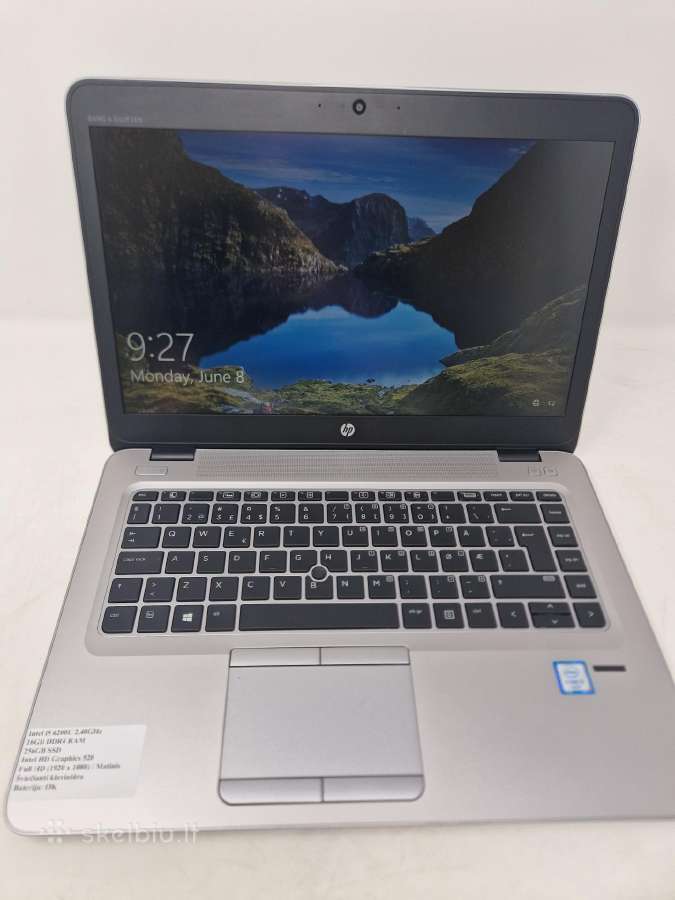 Hp Elitebook 840 G3 i5 6200u 16gb 256ssd