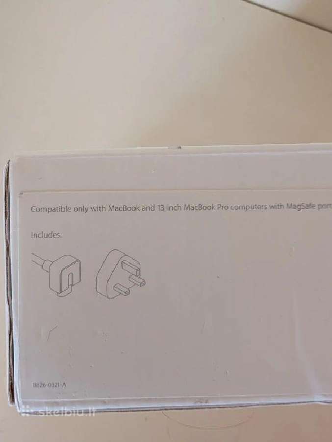 Apple Magsafe 60w Power Adapter Mc461b/b - nuotraukos Nr. 3