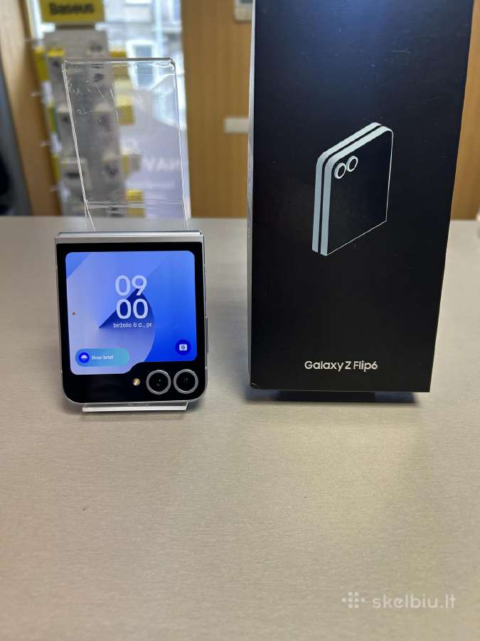 Parduodu idealios būklės Samsung Z flip 6 256gb