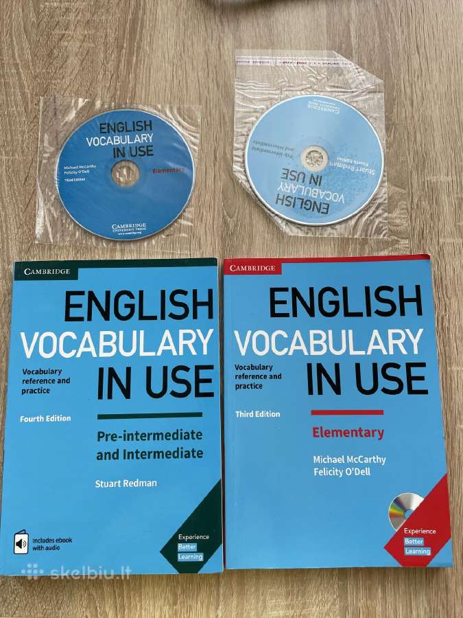 Cambridge English Vocabulary in Use knygos su CD