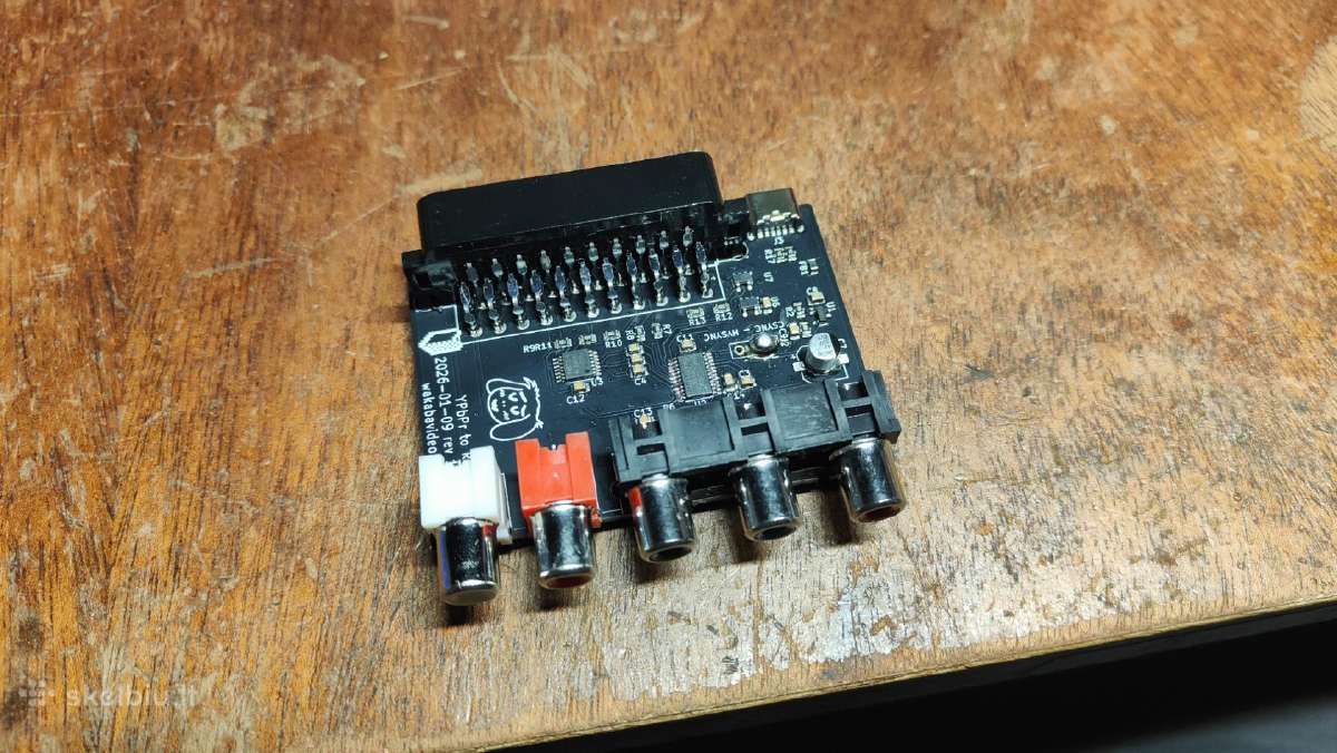 Component to Rgb Scart konverteris - nuotraukos Nr. 2