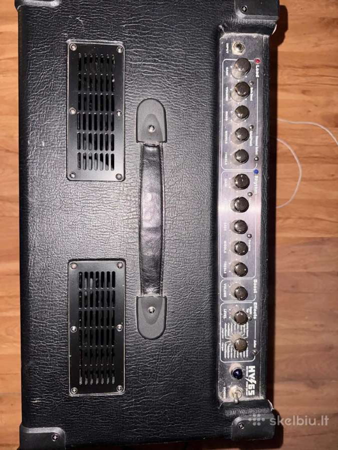 Kustom Hv65 gitaros stiprintuvas su Boss DS-1