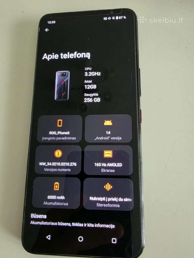 Asus Rog 6