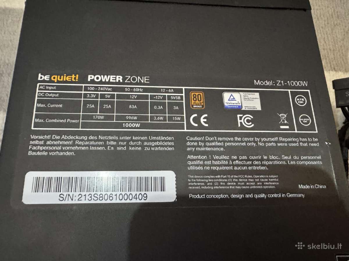 Asus B250 Mining Expert komplektas - nuotraukos Nr. 6
