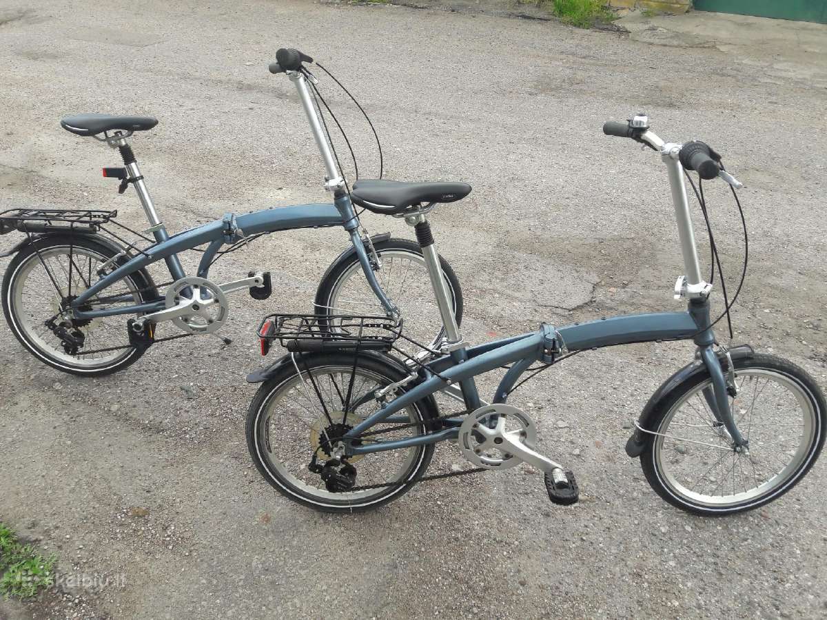 Aliuminio sulankstomi . 20 colių, 7 greičius.