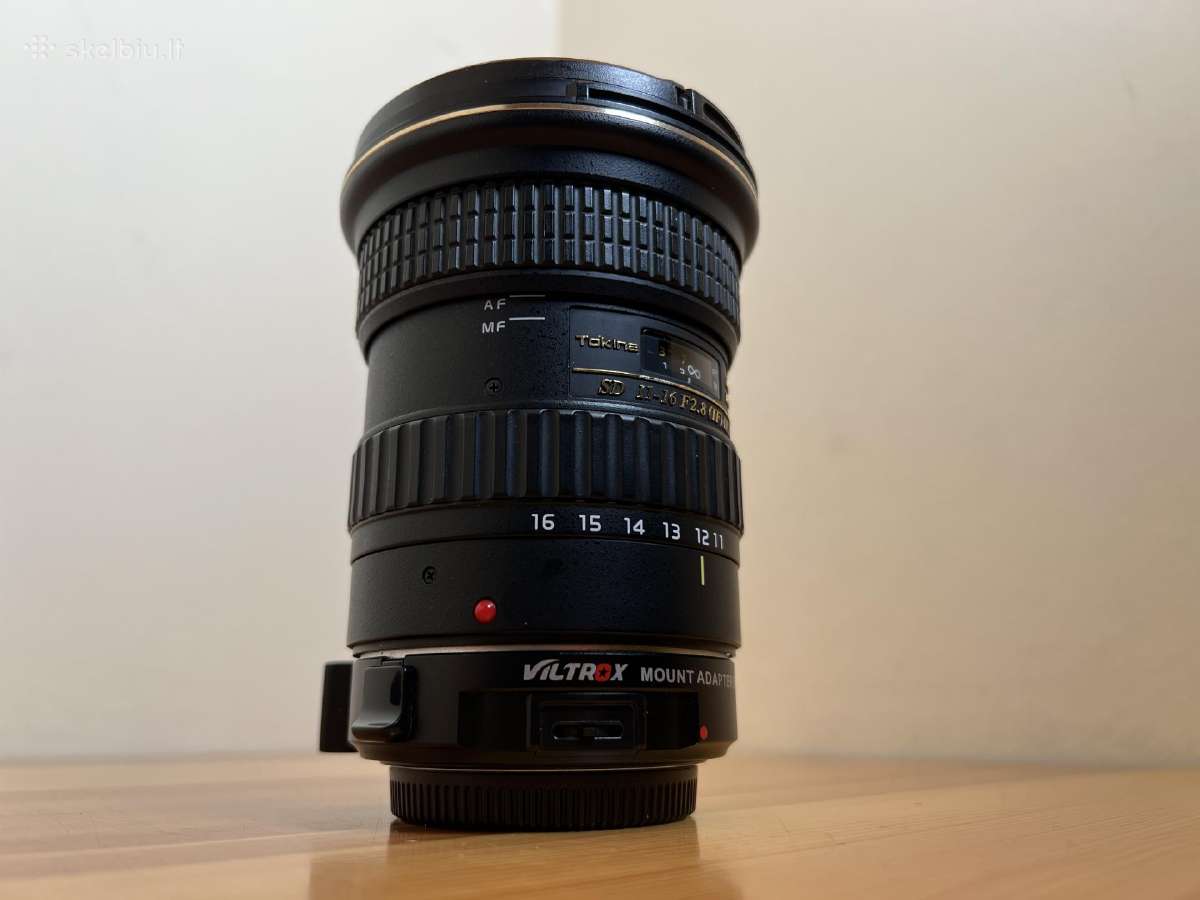 Tokina 11-16mm 2.8f + Viltrox ef-m2 0.71x