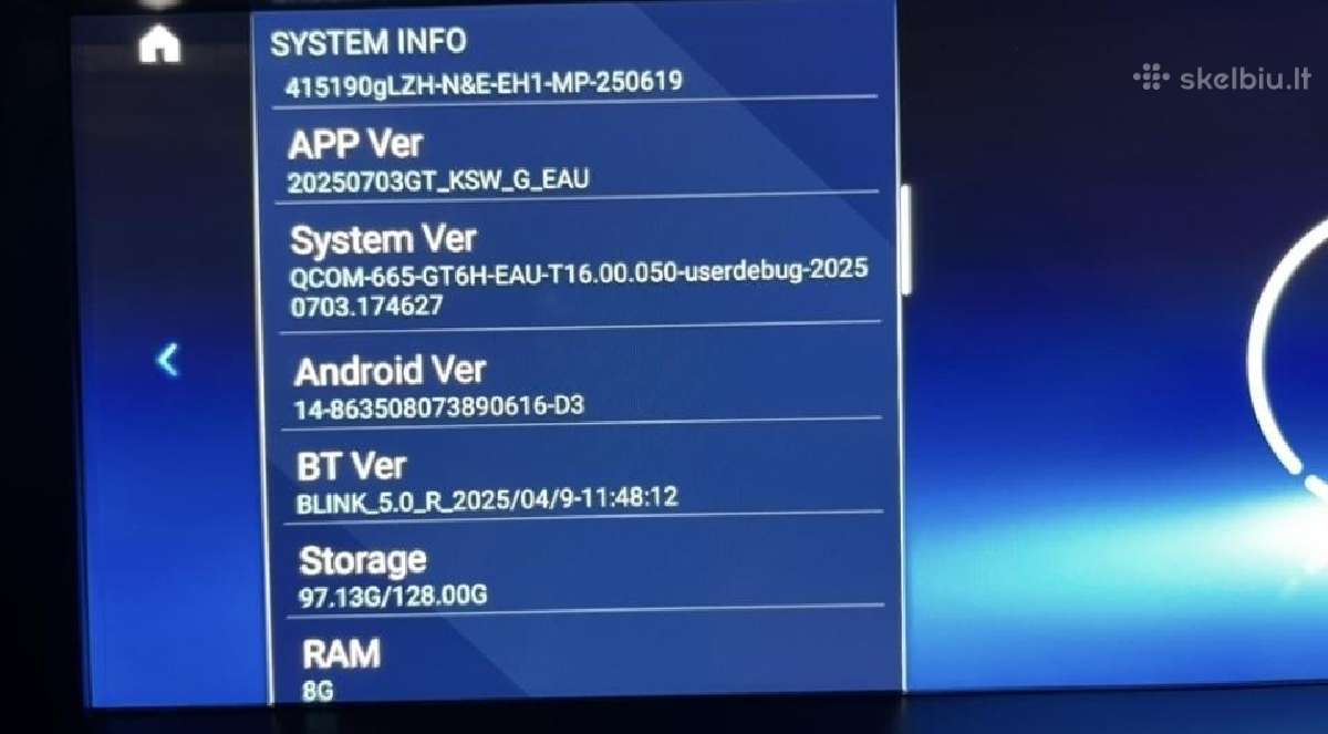 Bmw Android 14 E60 E61 E63 E64 E90 E91 E92 E93 - nuotraukos Nr. 2