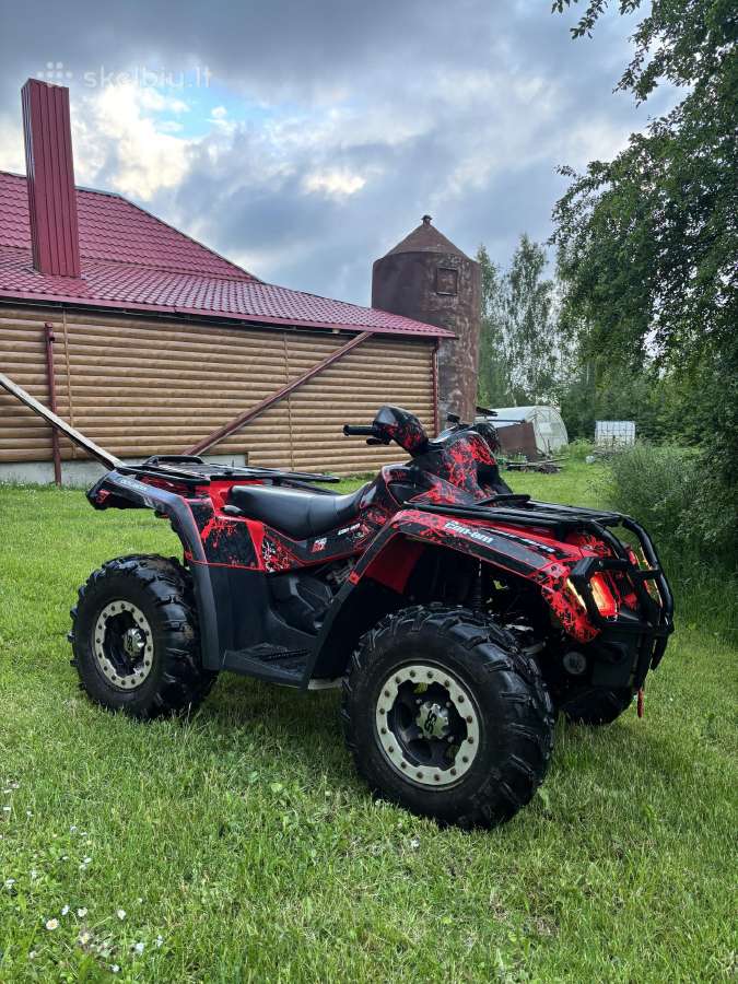 Parduodamas keturratis Can-am Outlander 800