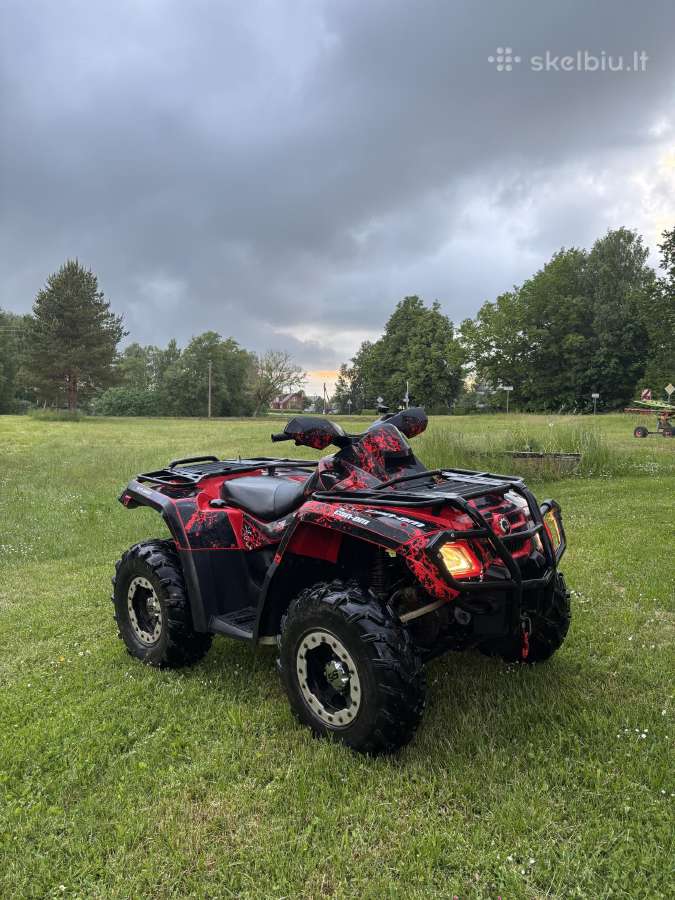 Parduodamas keturratis Can-am Outlander 800 - nuotraukos Nr. 3